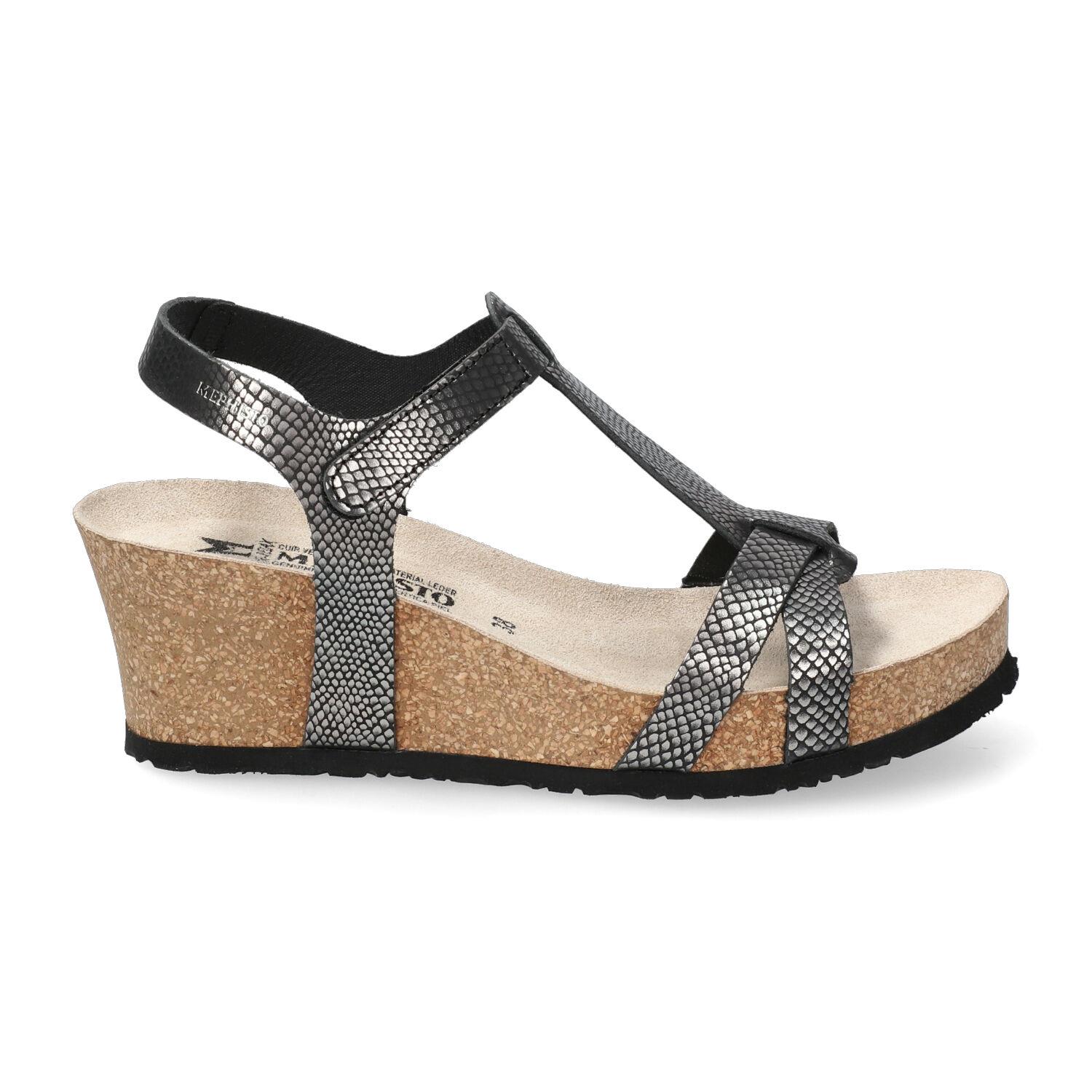 sandales femme modèle Liviane Gris - Mephisto